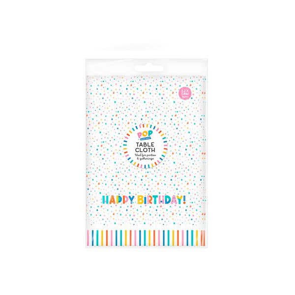 Pop Party Table Cloth 1.2x1.8 Metre - EuroGiant