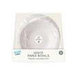 Pop Party White Paper Bowls 20 Pack - EuroGiant
