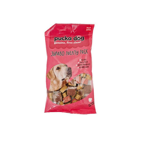 Pucka Dog Jumbo Meaty Mix 200g - EuroGiant