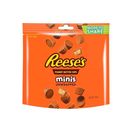 Reeses Peanut Butter Minis Pouch 185g - EuroGiant