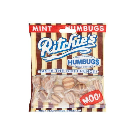 Ritchies Mint Humbugs 105g - EuroGiant