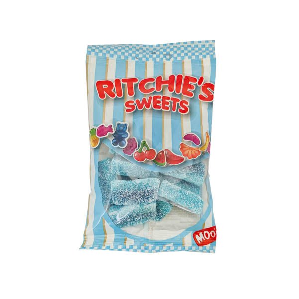 Ritchies Sweets Sour Blue Slices 80g - EuroGiant