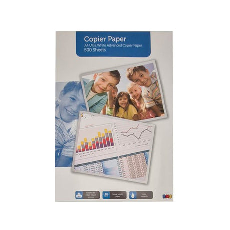 Rms A4 Copier Paper 80 Gsm 500 Sheets - EuroGiant