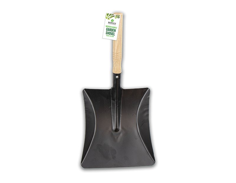 Rowan Wooden Handle Garden Shovel - EuroGiant