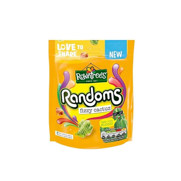 Rowntrees Randoms Fizzy Cactuz 130g - EuroGiant