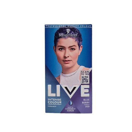 Schwarzkopf Live Colour Blue Berry 059 - EuroGiant
