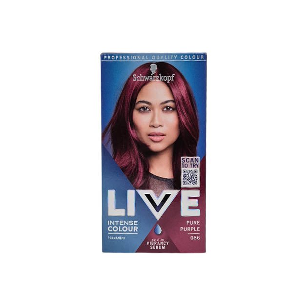 Schwarzkopf Live Colour Pure Purple 086 - EuroGiant