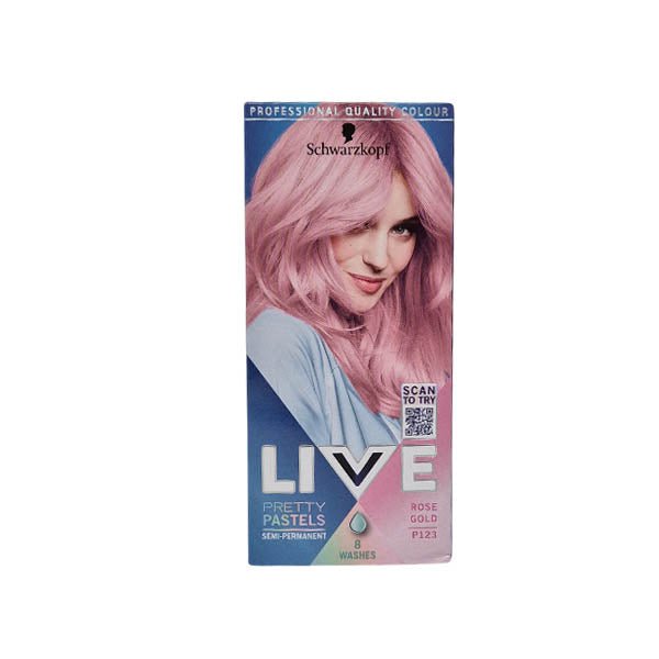 Schwarzkopf Live Colour Rose Gold P123 - EuroGiant