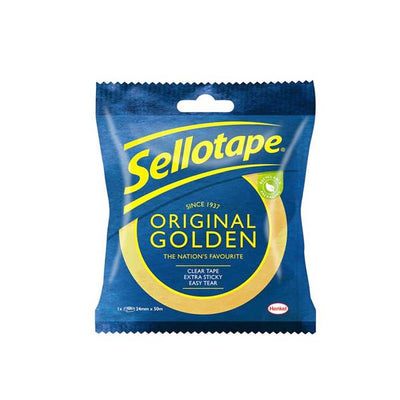 Sellotape Original Golden 35 Metre - EuroGiant
