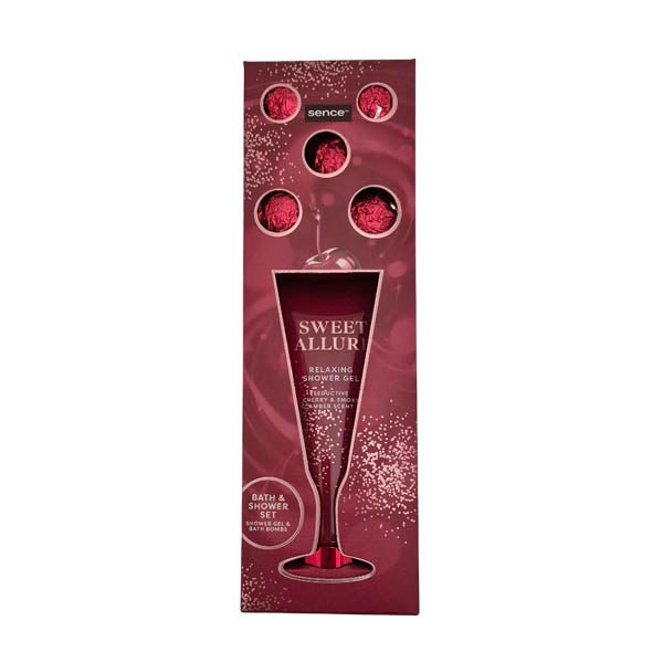 Sence Bath & Shower Set Cherry - EuroGiant