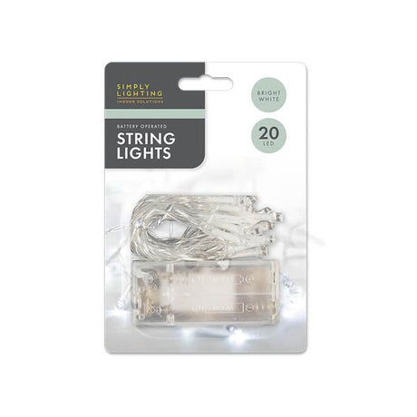 Simply Lighting B/o String Lights 20 Led - EuroGiant