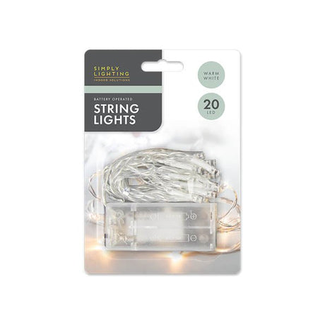 Simply Lighting B/o String Lights 20 Led - EuroGiant