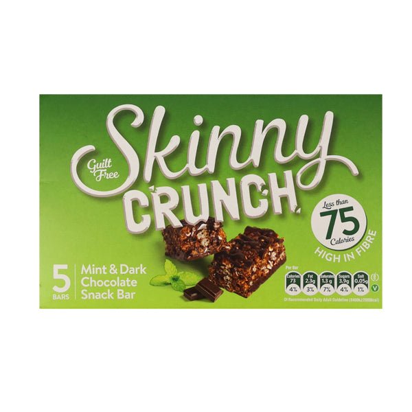 Skinny Crunch Mint & Dark Bar 5 Pk - EuroGiant