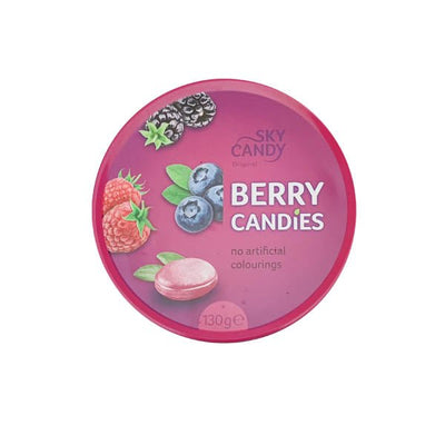 Sky Candy Berry Candies Tin 130g - EuroGiant