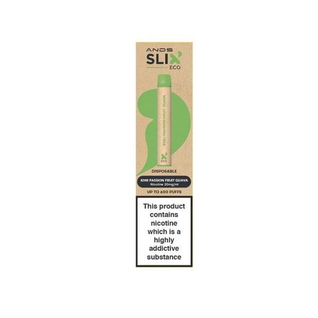 Slix Eco Kiwi Passionfruit Guava 2ML 20M - EuroGiant
