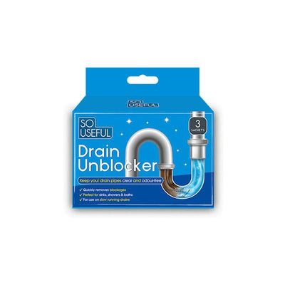 So Useful Drain Unblocker 3 Pack - EuroGiant