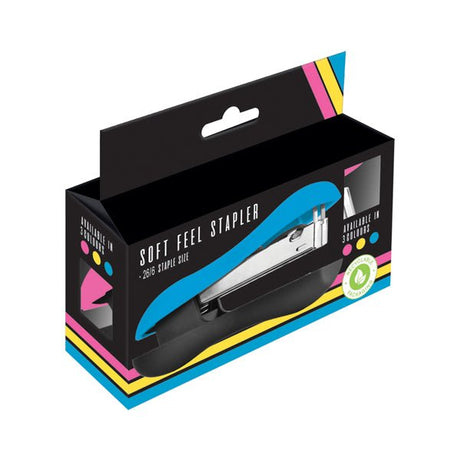 Soft Feel Stapler Asst. Colours - EuroGiant