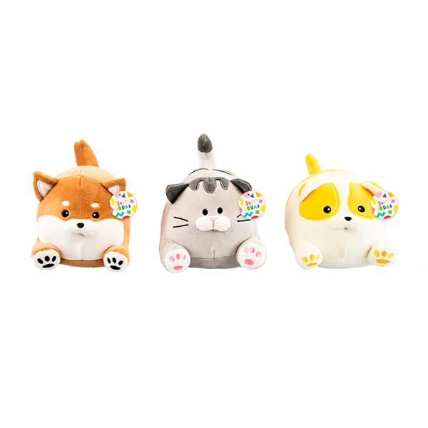 Soft Squad Plush Cat & Dog 19cm - EuroGiant