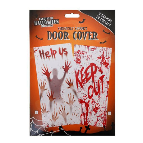 Spooky Scary Door Cover - EuroGiant