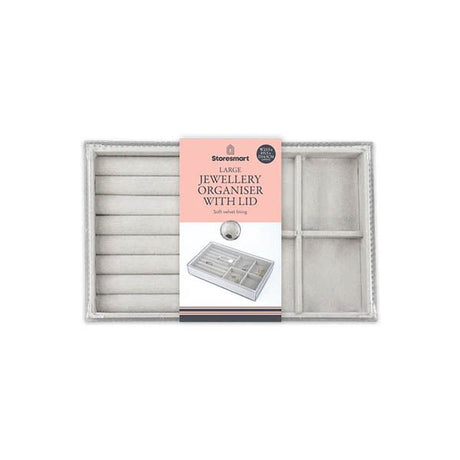 Storesmart Jewellery Organiser With Lid - EuroGiant