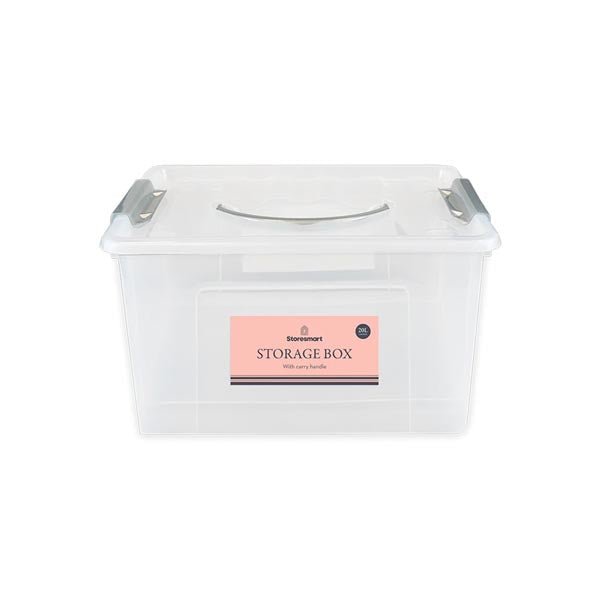 Storesmart Storage Box With Handle 20L - EuroGiant