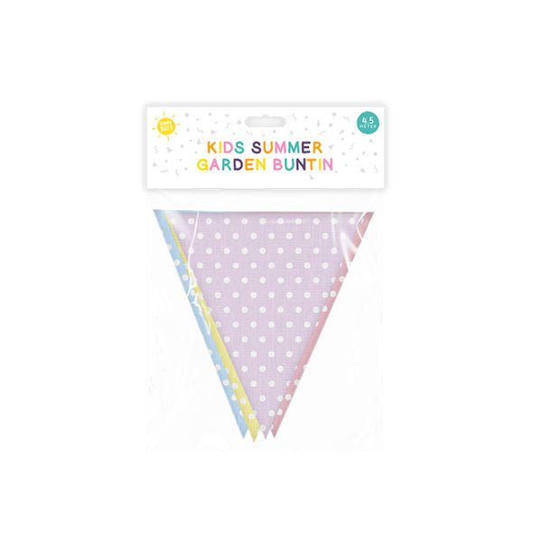 Summer Days Kids Garden Bunting 4.5 Metre - EuroGiant