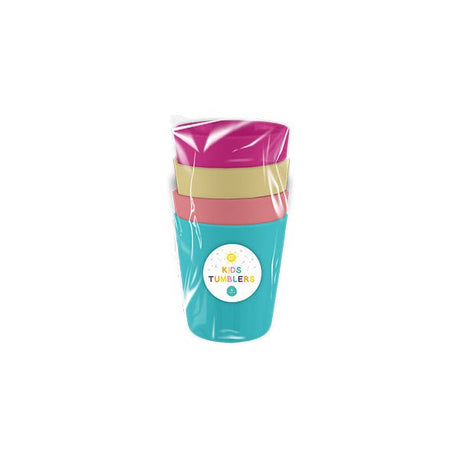 Summer Days Kids Tumblers 4 Pack - EuroGiant