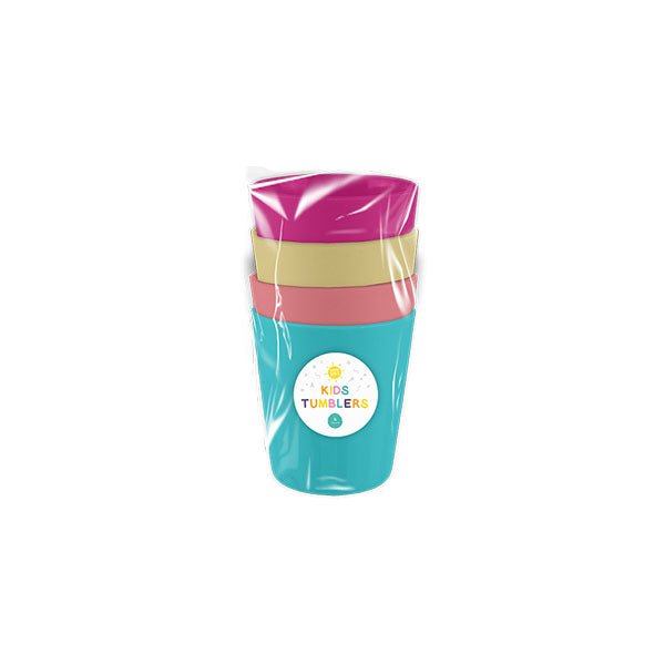 Summer Days Kids Tumblers 4 Pack - EuroGiant