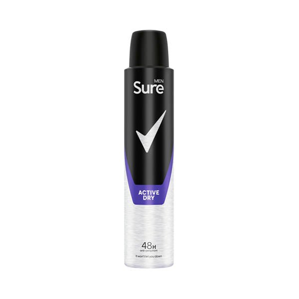 Sure Anti Pers Active Dry 200ml - EuroGiant