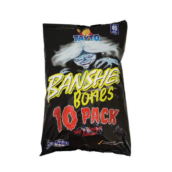 Tayto Banshee Bones 10 Pack Salt & Vineg - EuroGiant