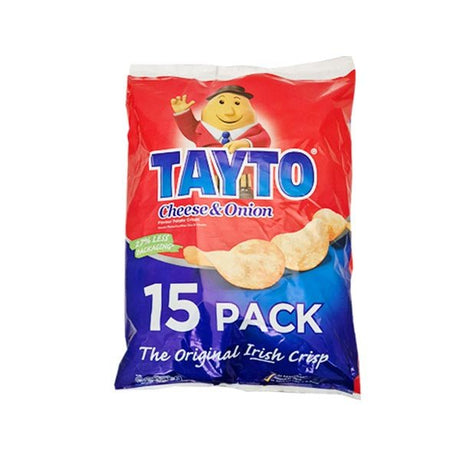 Tayto Crisps Cheese & Onion 15 Pack - EuroGiant