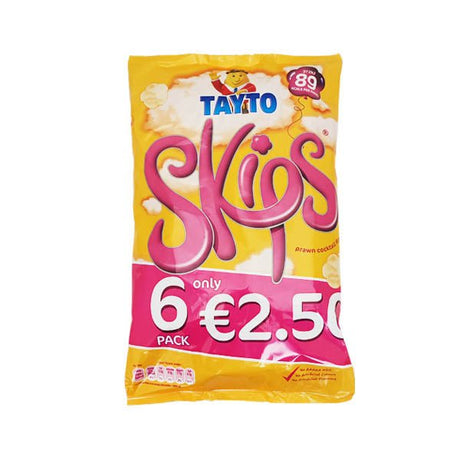 Tayto Skips Prawn Cocktail 6 Pack - EuroGiant