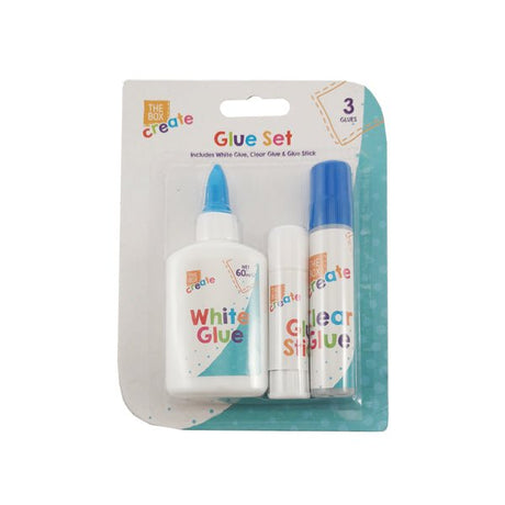 The Box Create Glue Set 3 Pk - EuroGiant