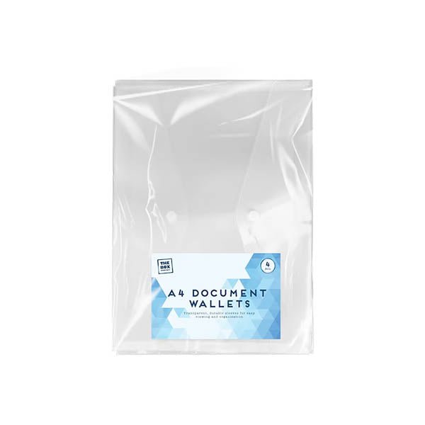 The Box Everyday A4 Document Wallets - EuroGiant