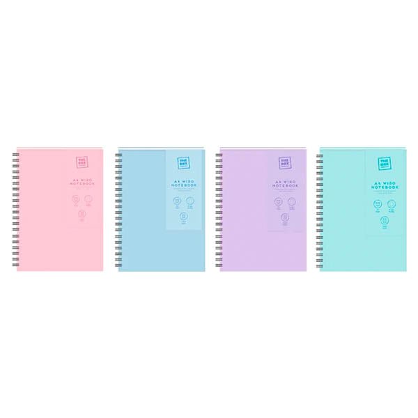 The Box Everyday A4 Wiro Notebook 200 Pa - EuroGiant