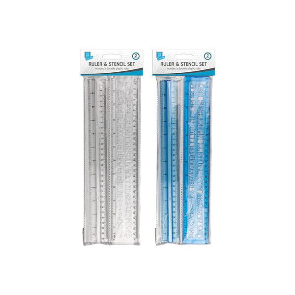 The Box Everyday Ruler & Stencil Set - EuroGiant