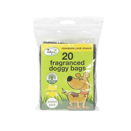 Tidy Z Fragranced Doggy Bags 20 Pack - EuroGiant