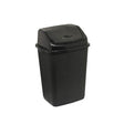 TML SWING TOP BIN BLACK 30 LITRE - EuroGiant