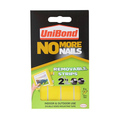 Unibond No More Nails Removable Strips - EuroGiant