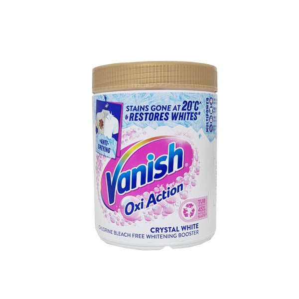 Vanish Oxi Action Crystal White 1KG - EuroGiant