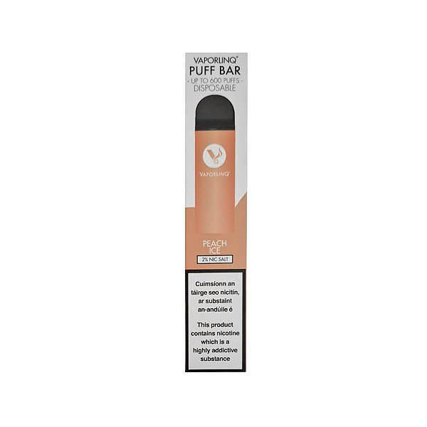 Vaporlinq 600 Puff Peach - EuroGiant