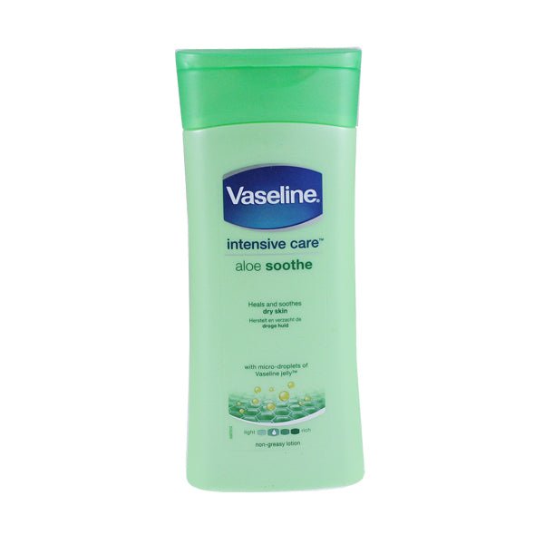 Vaseline Intensive Care Lotion Aloe 200ml - EuroGiant