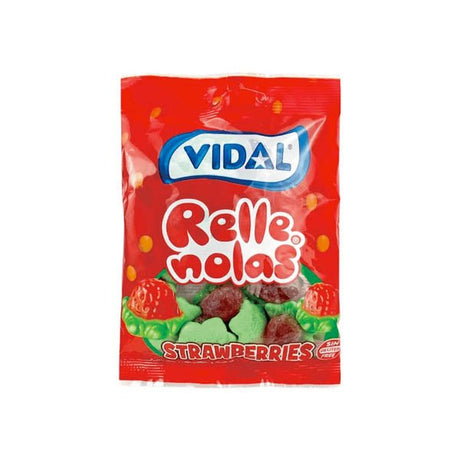 Vidal Filled Strawberries 90g - EuroGiant