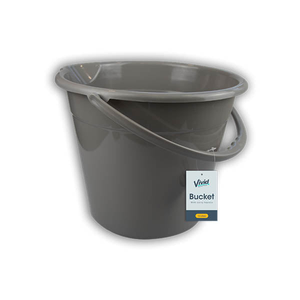 Vivid Bucket With Handle 10 Litre - EuroGiant