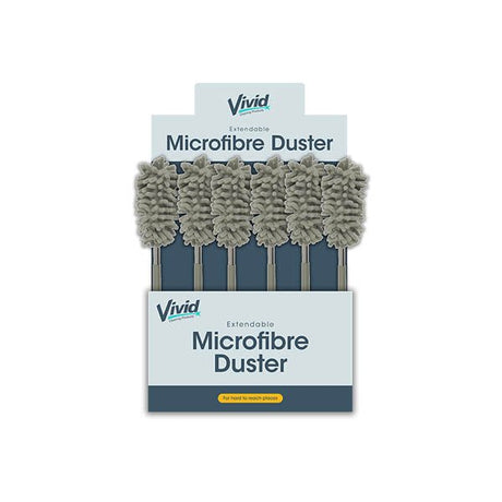 Vivid Extendable Microfibre Duster - EuroGiant