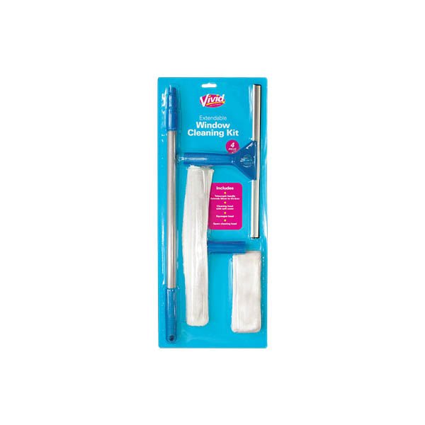 Vivid Extendable Window Cleaning Kit - EuroGiant