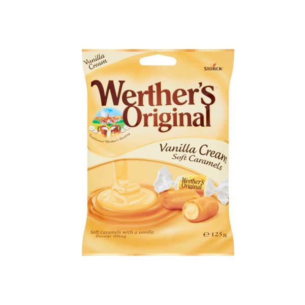 Werthers Original Vanilla Cream 125g - EuroGiant