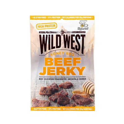 Wild West Honey Bbq Beef Jerky 25g - EuroGiant