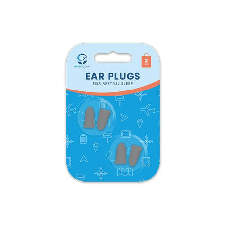 World Tour Ear Plugs 2 Pair Pack - EuroGiant