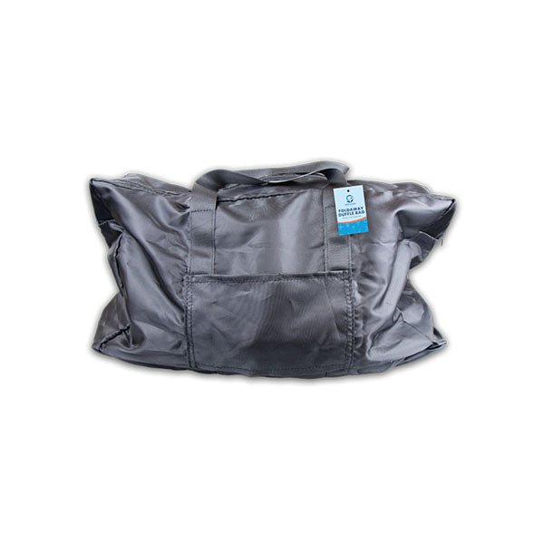 World Tour Black Foldaway Duffle Bag